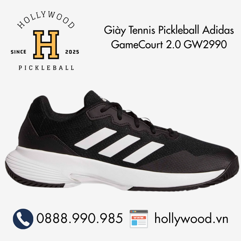 Giày Tennis Pickleball Adidas GameCourt 2.0 GW2990