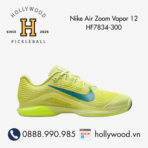 Giày Tennis Pickleball Nike Air Zoom Vapor 12 HF7834-300