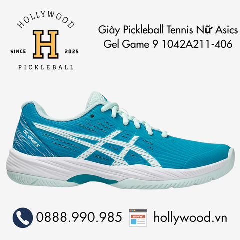 Giày Tennis Pickleball Nữ Asics Gel Game 9 1042A211-406