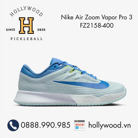 Giày Tennis Pickleball Nike Air Zoom Vapor Pro 3 FZ2158-400
