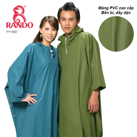 Áo mưa cổ rùa cao cấp không kính