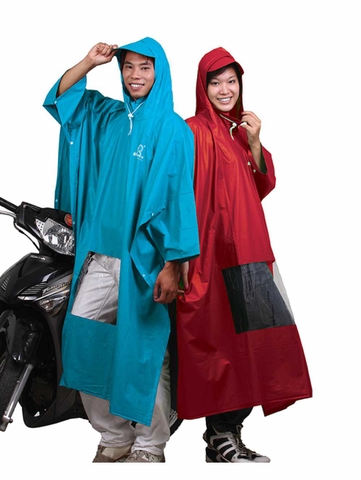 Áo mưa Poncho Cao cấp kiếng 0.23