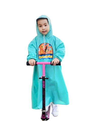 Áo mưa trẻ em cao cấp Bisur Kids