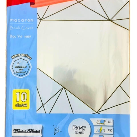 H897_Bọc vở_175*250mm_Trong suốt E