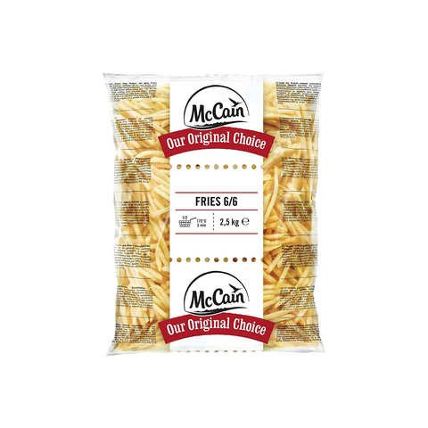 Khoai tây McCain Julienne 6x6mm gói 2.5kg