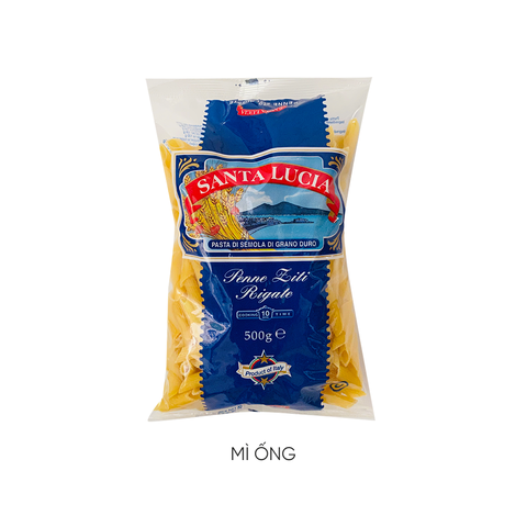 Mì Ý ống Penne Ziti Gigate số 70 Santa Lucia Gói 500g