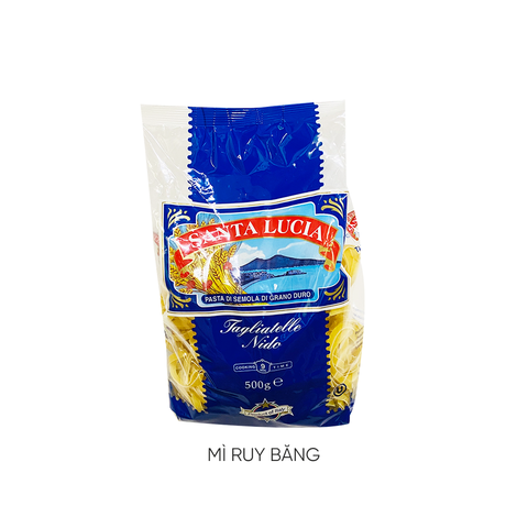 Mỳ Ý Dạng Ruy Băng Fettuccine Số 131 Santa Lucia Gói 500g