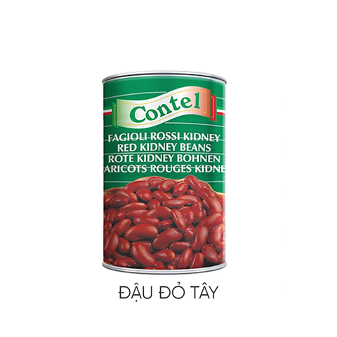 Đậu đỏ tây Contel lon 400g