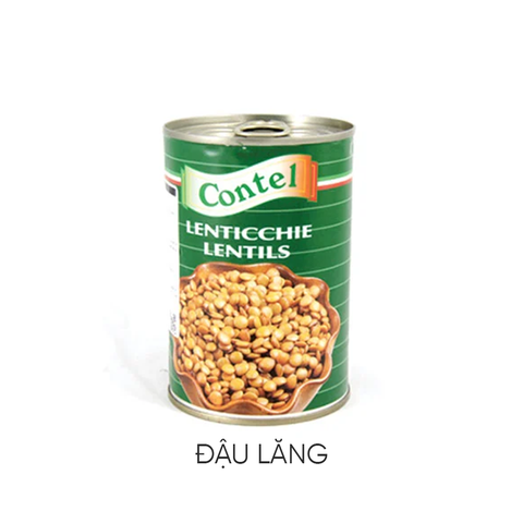 Đậu lăng Contel lon 400g