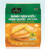 Bánh Rán Kiểu Hàn Quốc Hotteok Bibigo Vị Phô Mai Mix Gói 280g