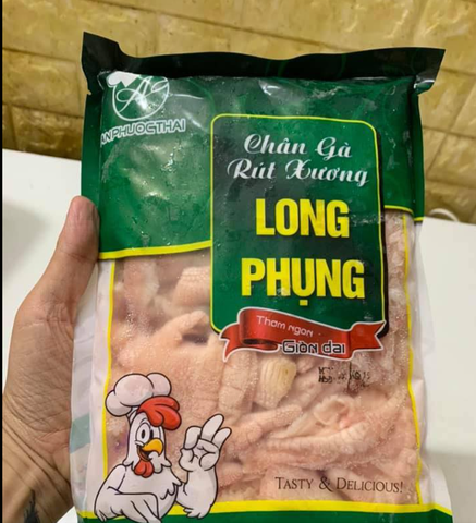 Chân Gà Rút Xương Long Phụng Gói 1kg