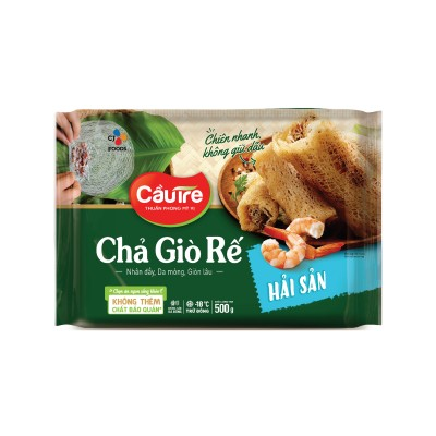 Chả Giò Rế Hải Sản Cầu Tre Gói 500g