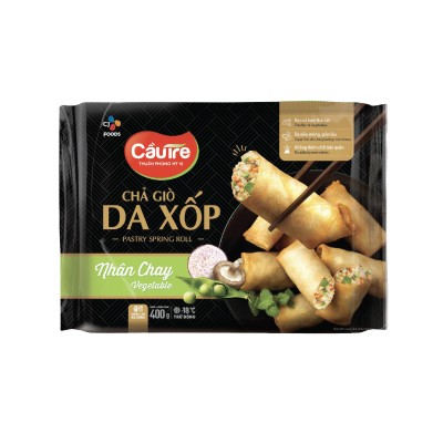 Chả Giò Da Xốp Cầu Tre Nhân Chay Gói 400g