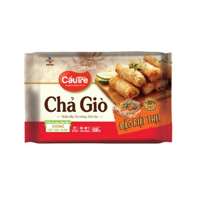 Chả Giò Đặc Biệt Thịt Cầu Tre Gói 500g