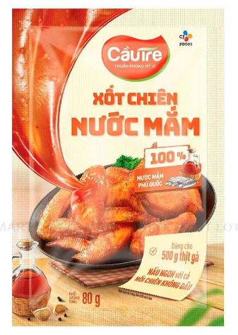 Xốt Chiên Nước Mắm Cầu Tre Gói 80g