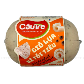 Giò Lụa Bì Tỏi Tiêu Cầu Tre Cây 450g
