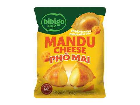 Mandu Nhân Phô Mai Bibigo Gói 252G
