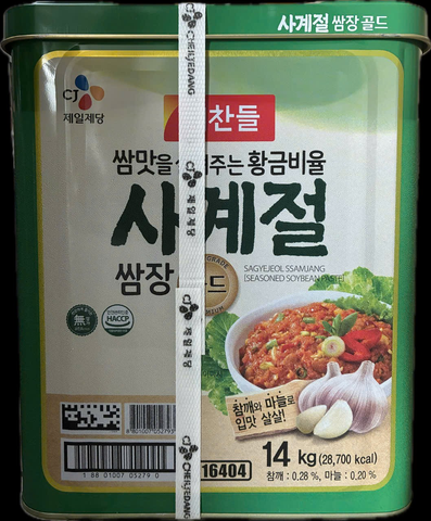 Tương Trộn Ăn Liền Ssamjang Bốn Mùa - Thùng 14KG