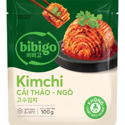 Kim Chi Cải Thảo Ngò Bibigo Gói 100g