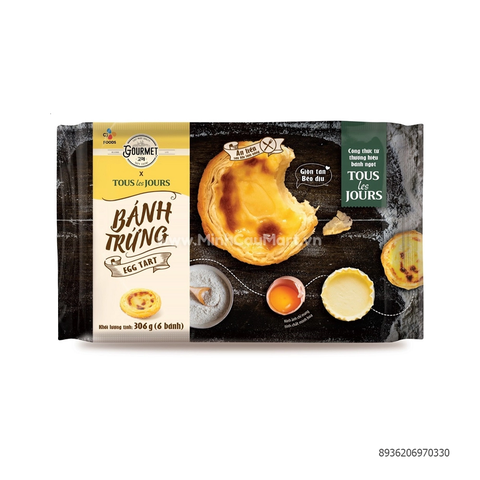 Bánh Trứng Egg Tart Gourmet Gói 306g