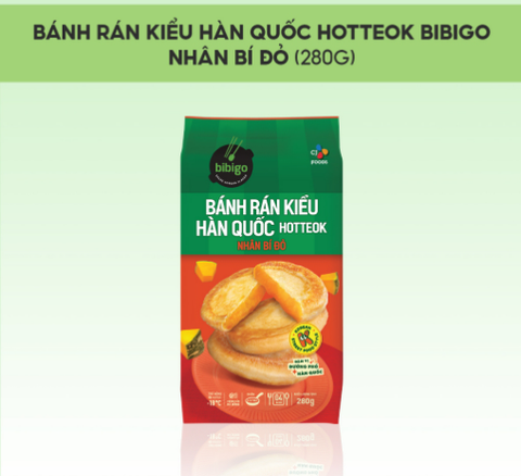 Bánh Rán Kiểu Hàn Quốc Hotteok Bibigo gói 280g