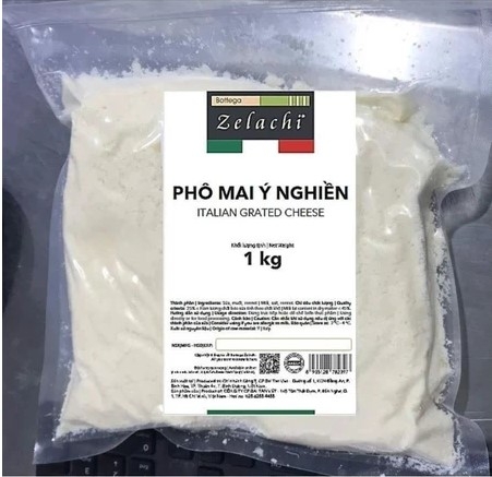 Phomai Ý nghiên Zelachi gói 1 kg