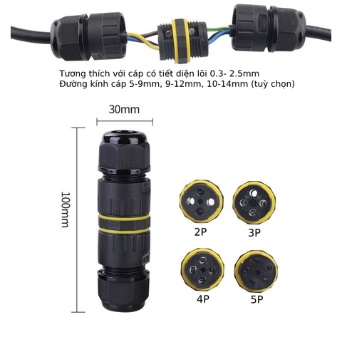 Đầu nối điện chống nước