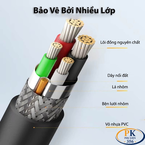 Dây Cáp Máy In USB Type-C 2.0 Sang USB BM Jasoz D121 T-D212 Dài 1.5M Chính Hãng Tốc Độ 480Mbps