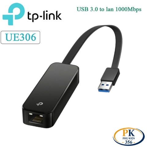 Adapter USB 3.0 to LAN Gigabit TP-Link UE306 – Cổng mạng RJ45 1000Mbps