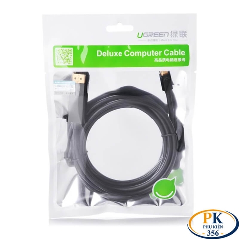 Cáp chuyển Mini DisplayPort Thunderbolt sang HDMI 4K@30Hz MD101 Ugreen 10455 dài 3M