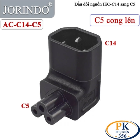 Đầu chuyển nguồn C14 sang C5 JORINDO model AC-C14-C5 - nối thẳng