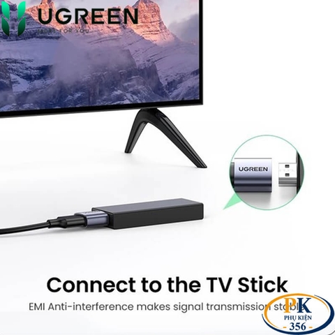 Đầu nối HDMI 2.1 8K@60Hz 4K@120Hz Ugreen 90592 HD159(Female to Female)