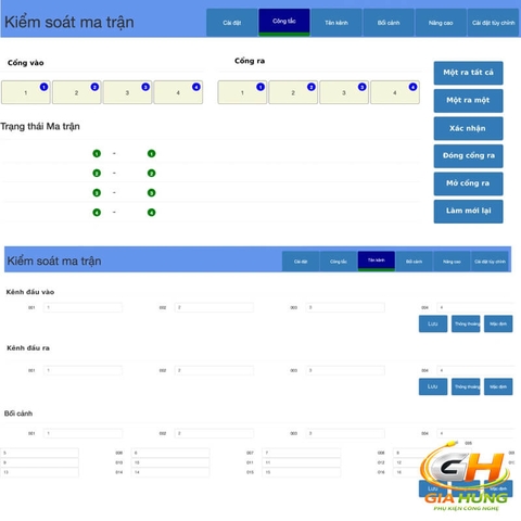 Bộ Chia Chuyển Mạch Ma Trận HDMI 4K@30Hz 4 Ra 4 MT-VIKI MT-HD44LH | Video Wall & Multiview Không Trễ