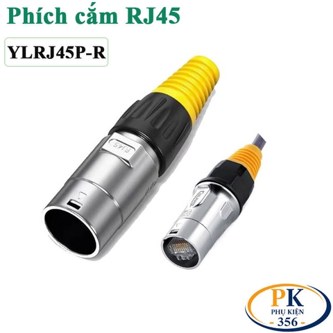 Phích cắm bảo vệ đầu mạng RJ45 chống nước IP65 YLRJ45P-R – Chụp bảo vệ đầu RJ45 chống bụi
