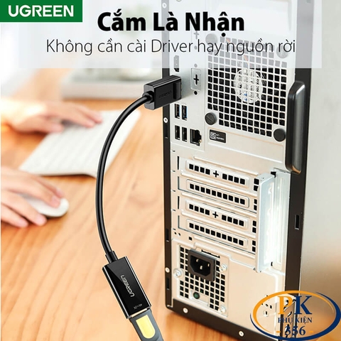 Cáp Chuyển DisplayPort Sang HDMI 4K@60Hz Ugreen 70694 Chính Hãng