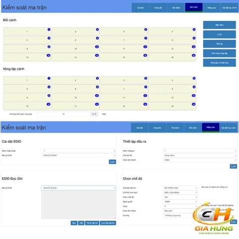 Bộ Chia Chuyển Mạch Ma Trận HDMI 4K@30Hz 4 Ra 4 MT-VIKI MT-HD44LH | Video Wall & Multiview Không Trễ