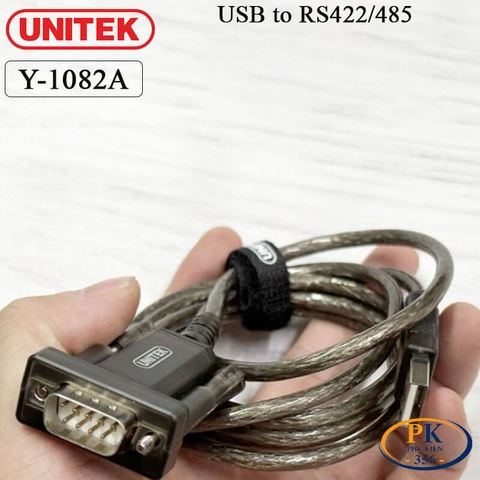 Cáp chuyển Serial USB sang RS422/RS485 Unitek Y-1082A dài 1.5M chính hãng