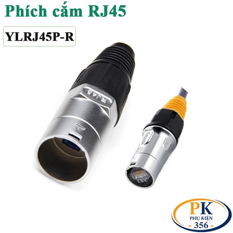 Phích cắm bảo vệ đầu mạng RJ45 chống nước IP65 YLRJ45P-R – Chụp bảo vệ đầu RJ45 chống bụi