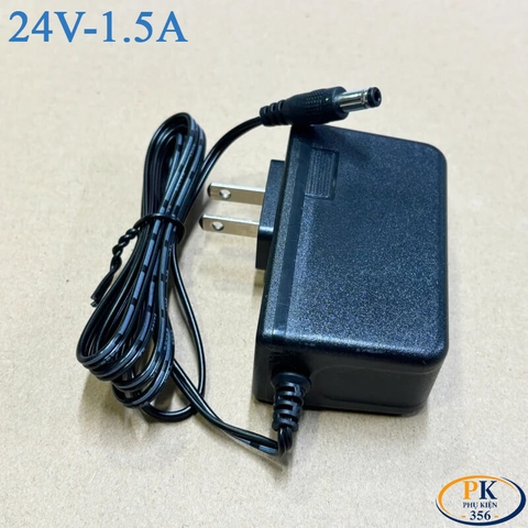 Nguồn DC Adapter 24V -1.5A 36W chân 5.5x2.5mm dây dài 1.5m ZB240150-15US