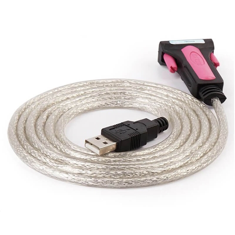 Cáp chuyển USB to RS232 DB9 FTDI FT232 1.8m Z-TEK ZE-533A chính hãng