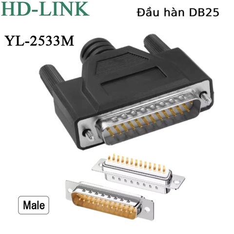Cáp chuyển DB9 đực sang DB25 đực dùng cho máy in thường DB9M to DB25M dài 1M đến 30M