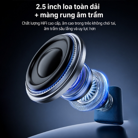 Loa Bluetooth Jasoz T-K152 Công Suất 5W - Hỗ Trợ TWS, FM, Thẻ TF, Chống Nước, Pin 1200mAh