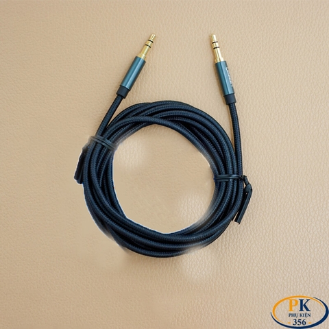 Dây Audio AUX 3.5mm Ugreen AV112 dài 1M – 5M Dây Bọc Lưới Cao Cấp