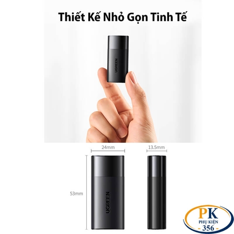 Đầu nối khuếch đại HDMI 2.0 4K@60Hz CM429 chính hãng Ugreen 10943