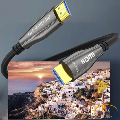Dây HDMI Quang 2.1 8K@60Hz (10M–100M) – Cáp HDMI Fiber Optic Cao Cấp, Hỗ Trợ 4K@120Hz HD-PKH21