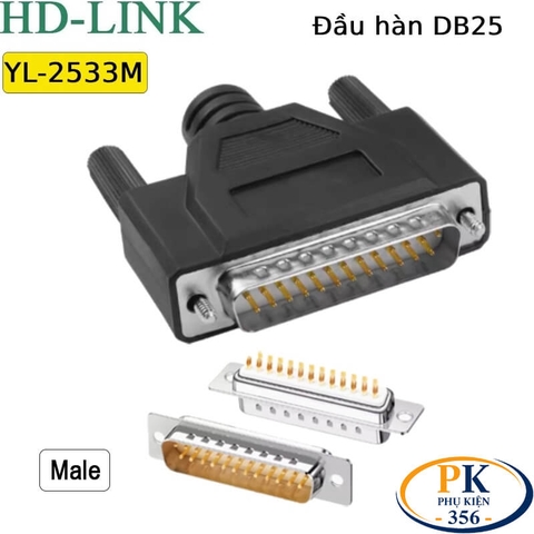 Cáp chuyển DB25 dương sang DB15 dương dùng cho PLC Programming DB25M to DB15M dài 1.5M – 15M (Thay thế OP-4CBL-2)