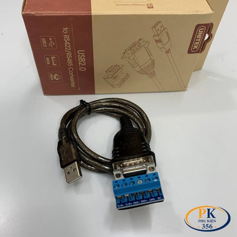 Cáp chuyển Serial USB sang RS422/RS485 Unitek Y-1083 dài 1.5M chính hãng