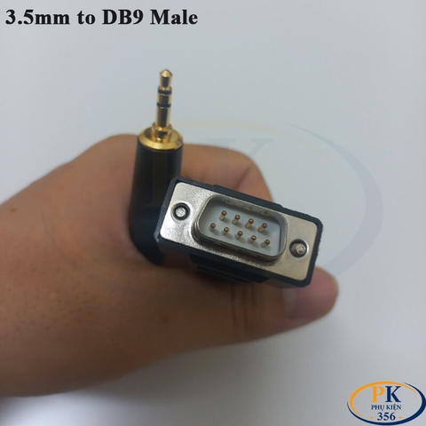Cáp RS232 chuyển 3.5mm sang DB9 đực serial type A dài 0.3M đến 10M DB9 male to 3.5mm male