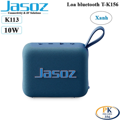 Loa Bluetooth Jasoz T-K155/T-K156 Công Suất 10W - Hỗ Trợ TWS, FM, Thẻ TF, Bluetooth 5.2, Chống Nước Mưa