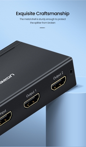 Bộ chia HDMI 1 ra 2 chính hãng Ugreen 40201